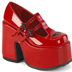 Women Demonia Cult Camel-55