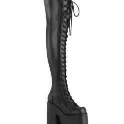 Women Demonia Cult Camel-300
