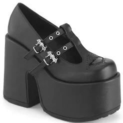 Women Demonia Cult Camel-55