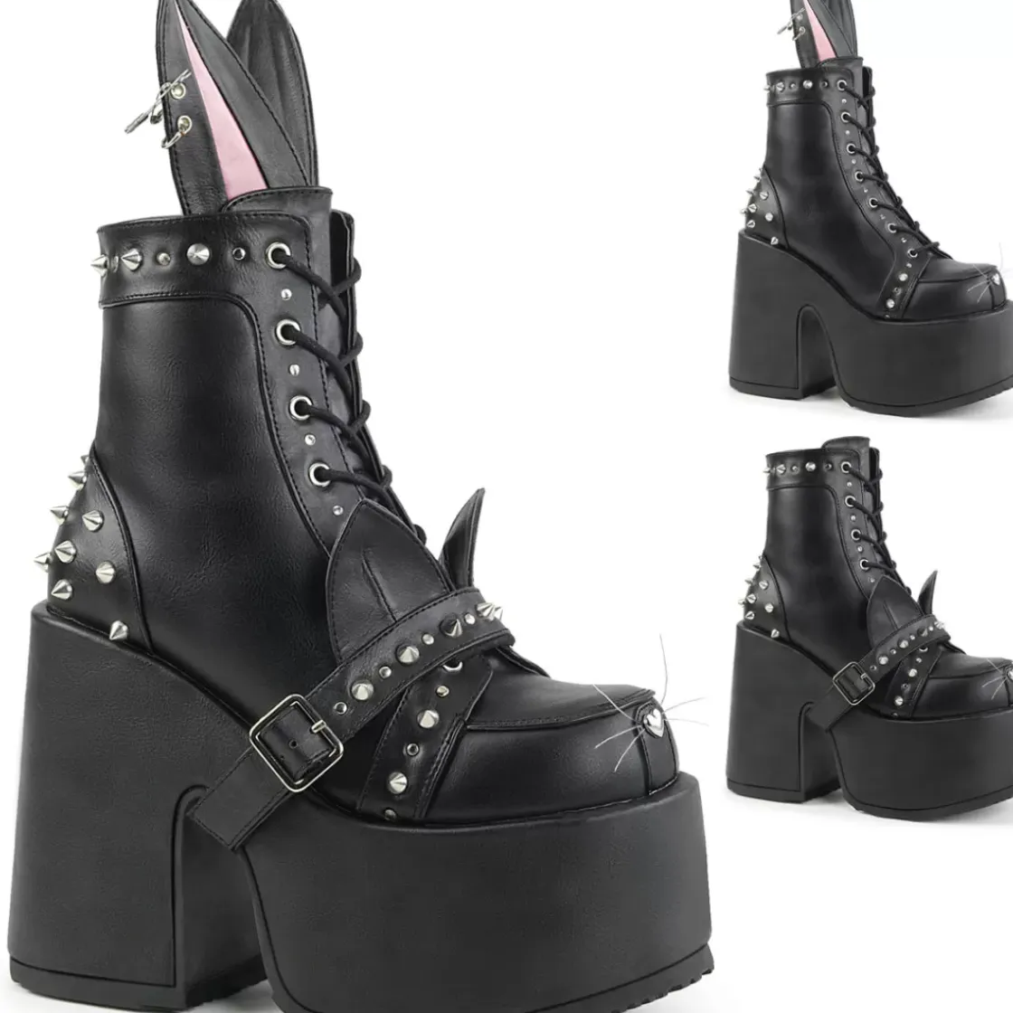 Women Demonia Cult Camel-202