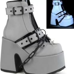 Women Demonia Cult Camel-205