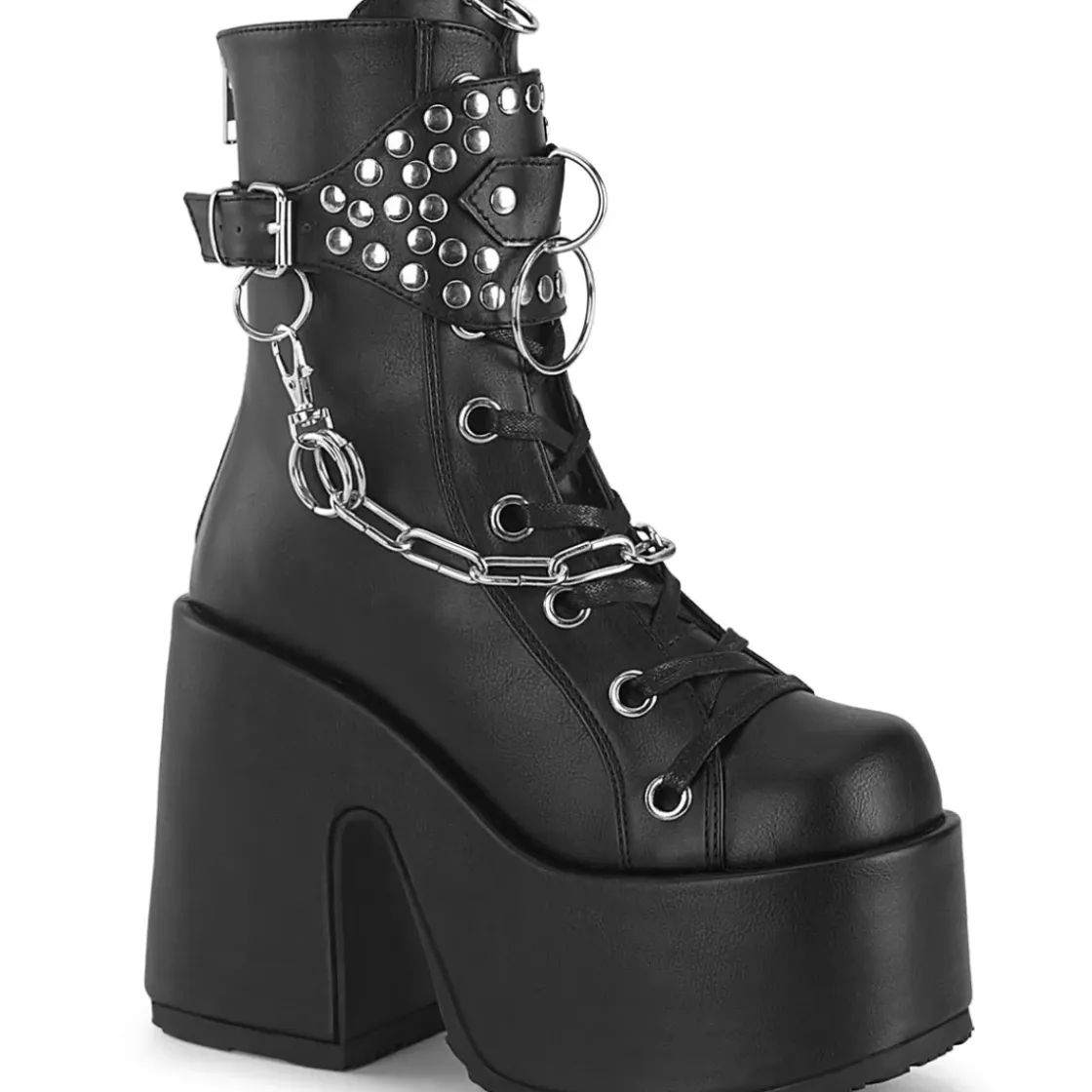Women Demonia Cult Camel-65
