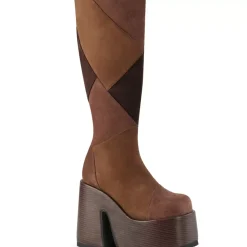 Women Demonia Cult Camel-280